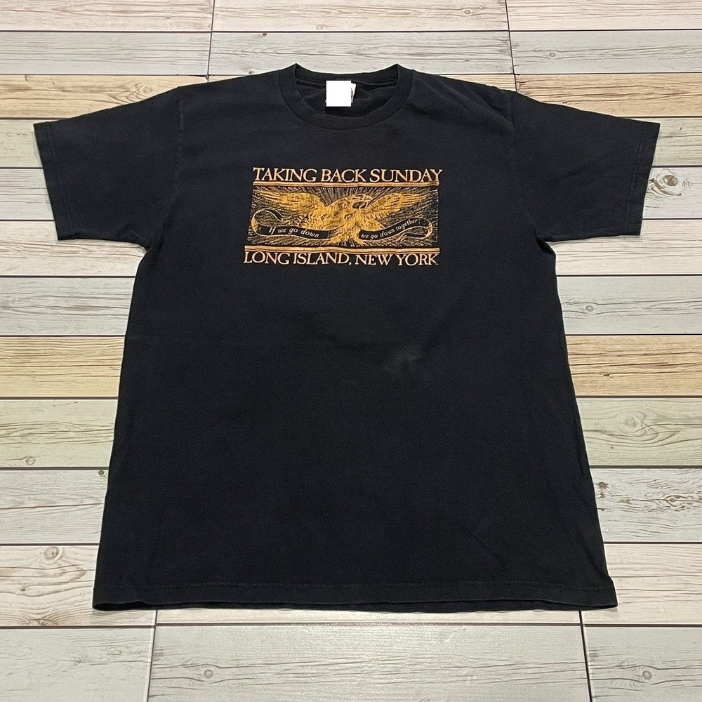 Retro Taking Back Sunday Emo Band Tour Tee